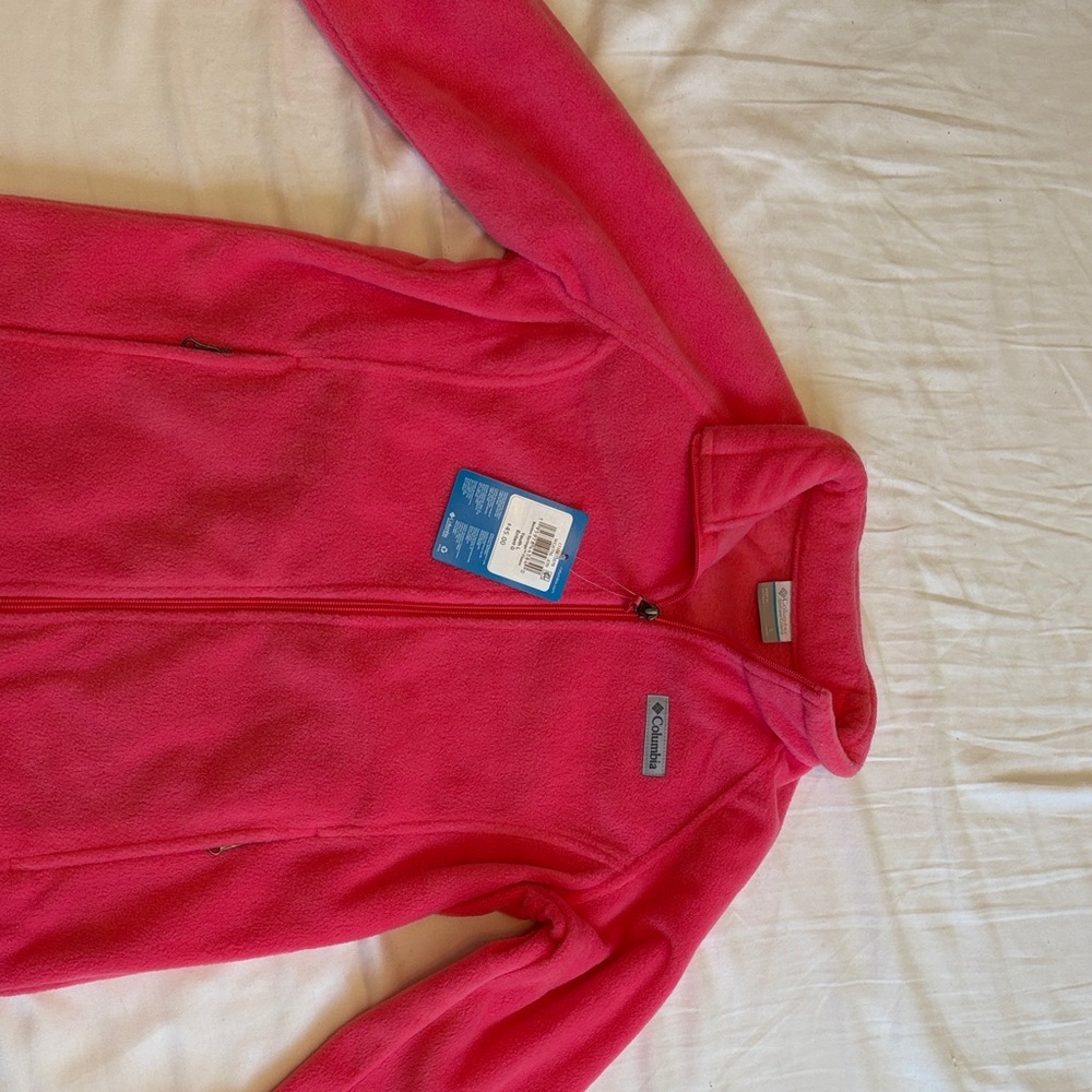 Columbia Vibrant Pink Fleece Jacket